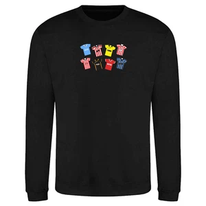 Exeter City Retro Kits Black Jumper Top Sweatshirt Great Gift For Fans - Picture 1 of 2