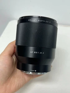 VILTROX 85mm F1.8 Full-frame AF Lens Fr Nikon Z Mount  Z5 Z50 Z6 Z6II Z7II ﻿Z - Picture 1 of 6