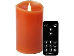 Softflame Christmas Decor Flameless LED Candles Orange 3"x5" 3'' X 5'' - Picture 1 of 7