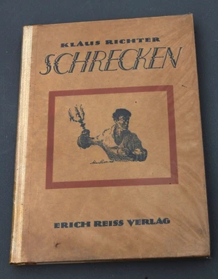 Rare 1919 horror theme numbered limited edition of Schrecken by Klaus Richter - Image 1 of 4