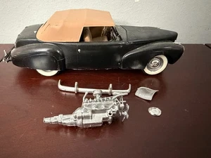 Monogram 1/24 1941 Lincoln Continental Model Car Built Junk Yard NO RESERVE! - Picture 1 of 12