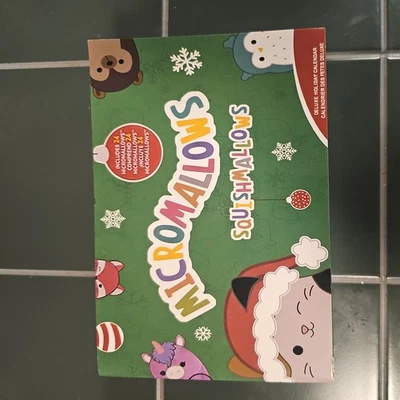 Squishmallows Micromallows Christmas 2024 ~ Holiday Advent Calendar 24 Piece - Image 1 of 4