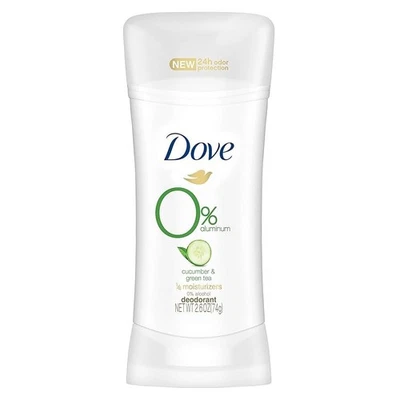 🔥✅ Dove 0% Aluminum Antiperspirant Deodorant Stick Cucumber & Green Tea 2.6oz - Image 1 of 3
