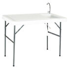 Fish/Game Folding Cleaning Table/Station - Prep Sink/Faucet - Hunting/Camp/BBQ!