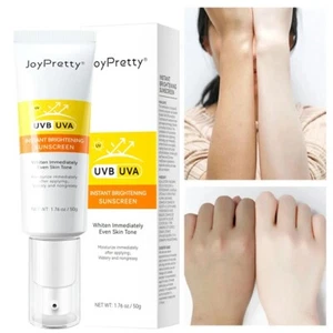 Rapid Skin Brightening Cream Instant Whitening Moisturizing Body Sunscreen UV - Picture 1 of 22