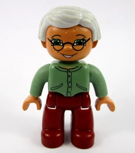 Figurine LEGO Duplo Réf 47394pb030 Set 9224 9236 4686 9212 9239 5608 - Imagen 1 de 2