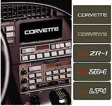 C4 Corvette 1990-1996 Information Center Coverplates