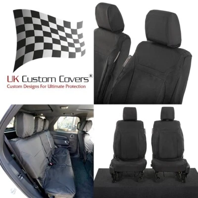 SE ADAPTA A LAND ROVER DISCOVERY 5 FUNDAS DE ASIENTOS A MEDIDA IMPERMEABLES (2017 EN ADELANTE) Foto 1 de 4