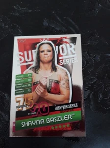 WWE SLAM ATTAX RELOADED SHAYNA BASZLER MIRROR FOIL NEW TOPPS - Picture 1 of 1