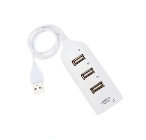 Adaptador divisor USB multihub de 4 puertos para cargador de TV de escritorio 3D vidrio PC - Imagen 1 de 10