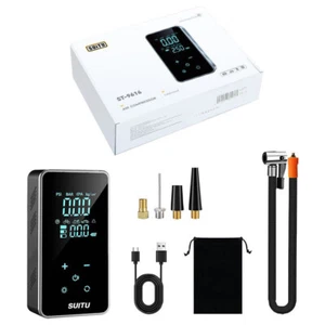 Wireless Car Electric Air Compressor Portable Digital Touch Tyre Inflator Pump - Picture 1 of 19