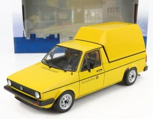 MODELLINO FURGONE STATICO DIECAST VOLKSWAGEN CADDY PICK-UP VAN POSTE 1982 1/18 - Foto 1 di 9