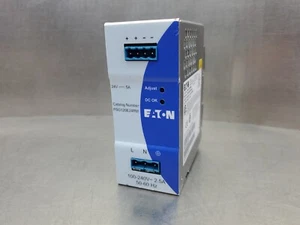 Eaton PSG120E24RM 24VDC 5A Power Supply.                                    4B-1 - Picture 1 of 3