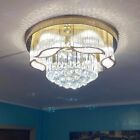 Luxury Crystal Pendant Led Chandelier Flush Mount Ceiling Light Home Lamp Decor