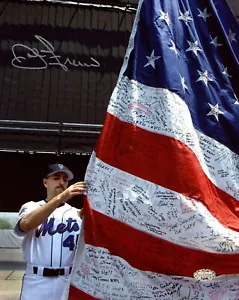 JOHN FRANCO AUTOGRAPHED SIGNED 8X10 PHOTO NEW YORK METS MCS HOLO STOCK #208943 - Picture 1 of 2