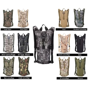 Hydration Backpack 3L Water Bladder Tactical Bag for Hiking, Cycling, Camping, M - Picture 1 of 14