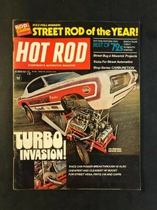 Hot Rod Magazine October 1971 Turbo Invasion - Imagen 1 de 2