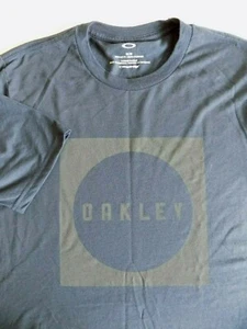 OAKLEY T-Shirt Größe M Navy Blau Grafik Tee SS Regular Fit - Bild 1 von 4