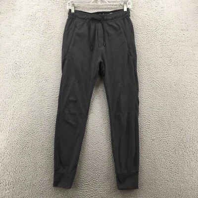 American Eagle Jogger Pants Mens XS (actual 27x28) Gray Mid Rise Drawstring - Image 1 of 4