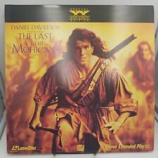 THE LAST OF THE MOHICANS Widescreen Laserdisc Daniel Day-Lewis