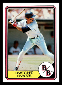 1987  Topps Boardwalk and Baseball Dwight Evans Red Sox #7 Near Mint NM