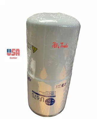 Lote 6 filtros de aceite LF670 para: Ford Kenworth Mack Peterbild Western Star Komatsu Foto 1 de 3