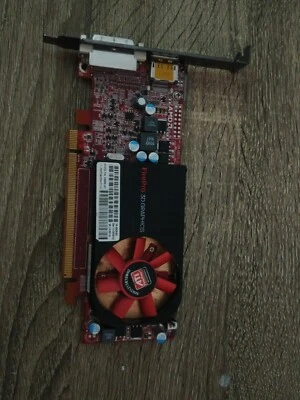 HP ATI FirePRO V3800 512 MB GDDR3 PCIe 2.0 x16 3D Graphics Card Low Profile - Image 1 of 3