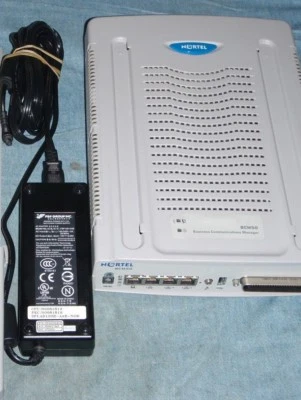 Norstar BCM50 R3.0 4x12, 4 meet me, 2 voicemail ports w/power supply - defaulted - Image 1 of 2