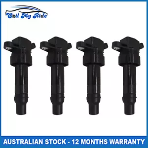 Set of 4 Ignition Coils for Hyundai Veloster Kia Cerato Pro Cee'd 2012-2017 1.6L - Picture 1 of 3