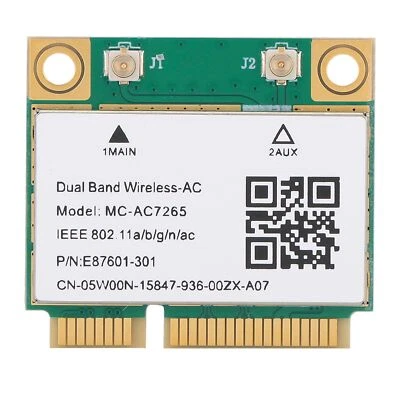 Network Card Mini PCI‑E Gigabit Dual‑Band For Bluetooth 4.2 Wireless Wifi - Bild 1 von 4