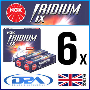 6x NGK GR4IX (7149) IRIDIUM IX Spark PlugS FITS CHRYSLER TACUMA 3.3i 01.95-03.01
