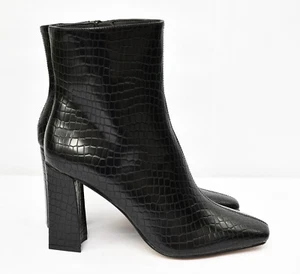 KATY PERRY The Luvlie Bootie Chelsea Faux Leather Ankle Boots Womens Sz 8.5 NIB - Picture 1 of 9