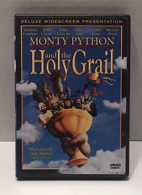 Monty Python and the Holy Grail DVD Widescreen John Cleese Eric Idle - Image 1 of 4