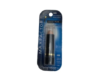 Max Factor Erace Plus Cover-Up Natural Medium #305 - Picture 1 of 2