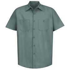 Red Kap Men's Short Sleeve Industrial Work Shirt