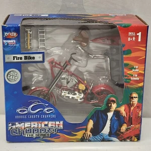 Joyride American Chopper 1:18 Scale Model Kit Fire Bike NEW - Picture 1 of 5