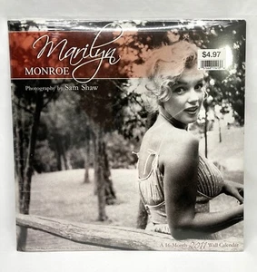SEALED Brand New 2011 DateWorks - Marilyn Monroe by Sam Shaw (2011, Calendar) - Foto 1 di 7