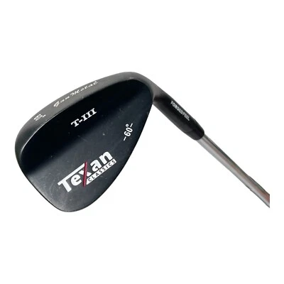 Texan Classics T-III 60° Lob Wedge Gunmetal Forged Feel Steel Shaft 36" RH - Image 1 of 4