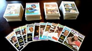 1964 topps baseball cards #421 and up, complete your set, HIGH NUMBERS
