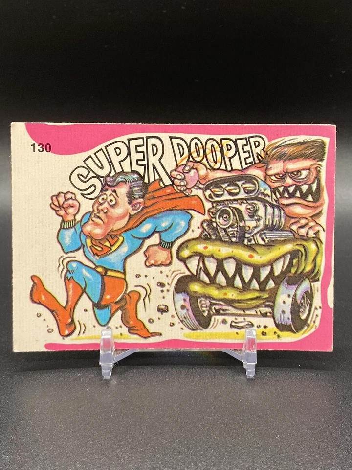 1973 Donruss Pink Fantastic Odd Rods Stickers Series 1 Super Dooper #130 - Image 1 of 2