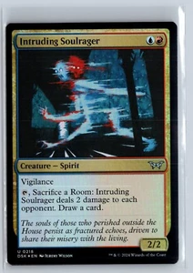 FOIL Intruding Soulrager Duskmourn – MTG Magic the Gathering Card - Picture 1 of 2