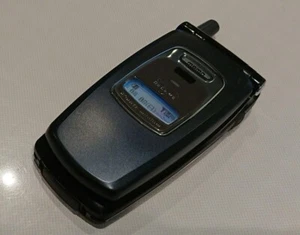 Docomo P211I Black Mobile Phone Japanese Flip Phone Keitai Garakei Ret - Picture 1 of 5