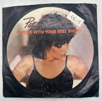 Pat Benatar Hit Me With Your Best Shot / Prisoner Of Love Chrysalis CHS 2464 VG+ - Image 1 of 4