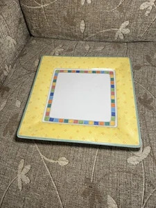 VILLEROY BOCH Twist Alea Limone quadratischer großer Speiseteller - Bild 1 von 2