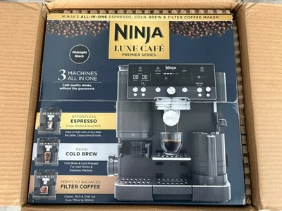 Ninja Luxe Café Premier Espresso Coffee Machine - Black ES601UKBK  | RRP £549.99 - Image 1 of 3