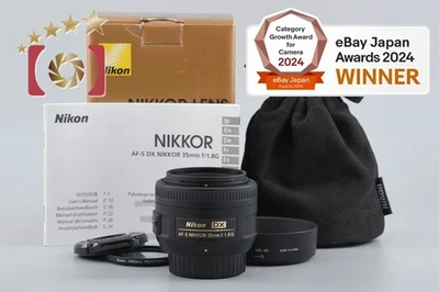 Nikon AF-S DX NIKKOR 35mm f/1.8 G con caja [casi como nueva] - Imagen 1 de 4