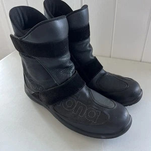 Daytona Medon XCR Waterproof Motorcycle Motorbike Leather Boots EU 44 UK 10 - Picture 1 of 12