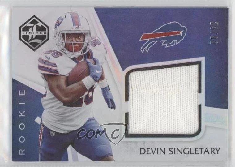 2019 Panini Limited Rookie Jumbo Jerseys /99 Devin Singletary #RJJ-37 RC - Image 1 of 2