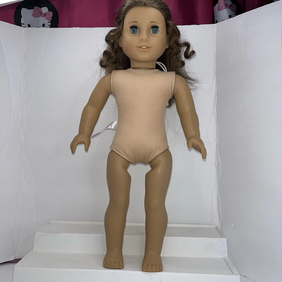 Muñeca American Girl 18" Marie-Grace Gardner pelo largo castaño ojos azules 2011 Foto 1 de 4