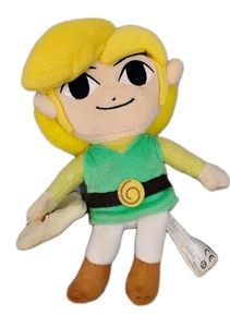 Legend of Zelda Wind Waker Link Plush 7" Little Buddy Nintendo 2014 Collectible - Picture 1 of 2